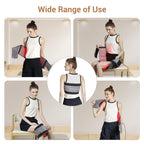 Comfytemp infrared light wrap displayed flat showing dimensions