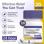 Three 14 count bottles of Esomeprazole Magnesium