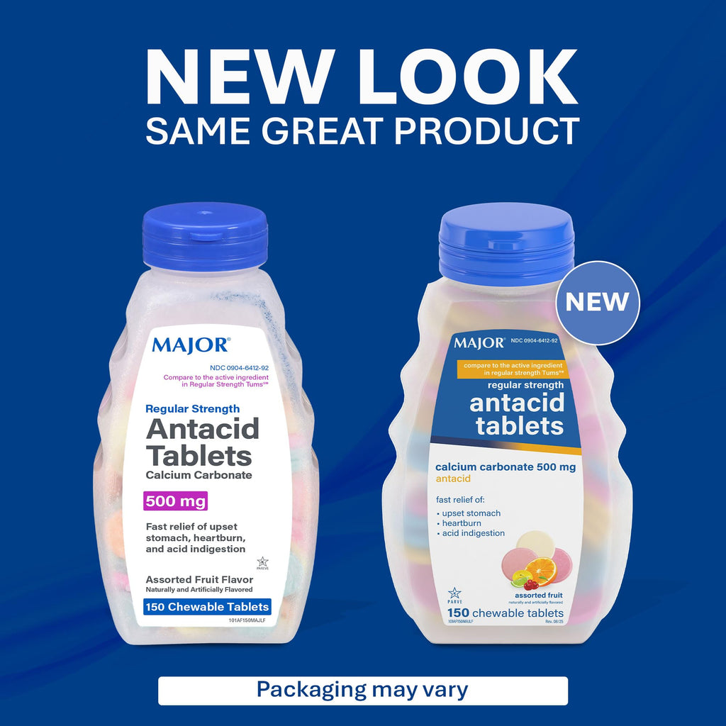 Calcium carbonate 500 milligrams chewable tablets detail
