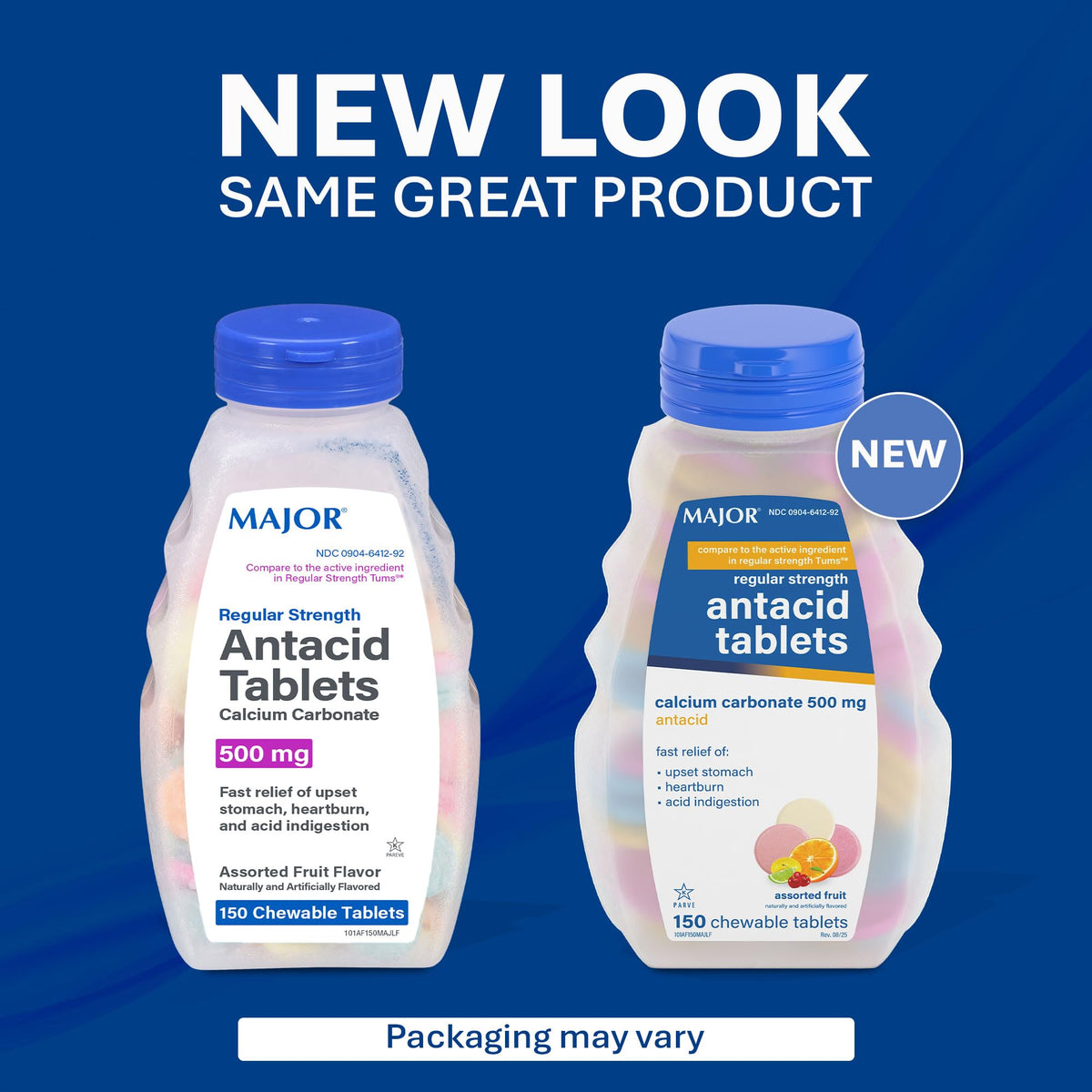 Calcium carbonate 500 milligrams chewable tablets detail