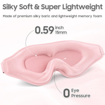 Adjustable elastic strap detail of MOEASEii eye mask