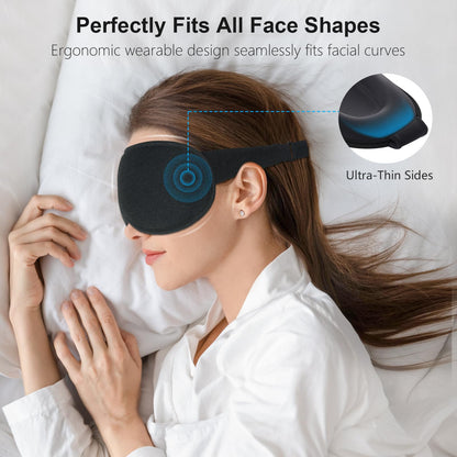 Adjustable elastic strap detail on Gritin night mask