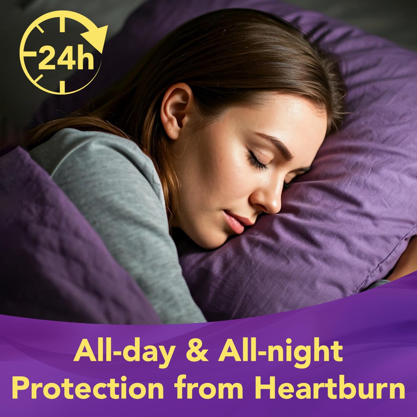 Camber 42 count heartburn medication packaging branding