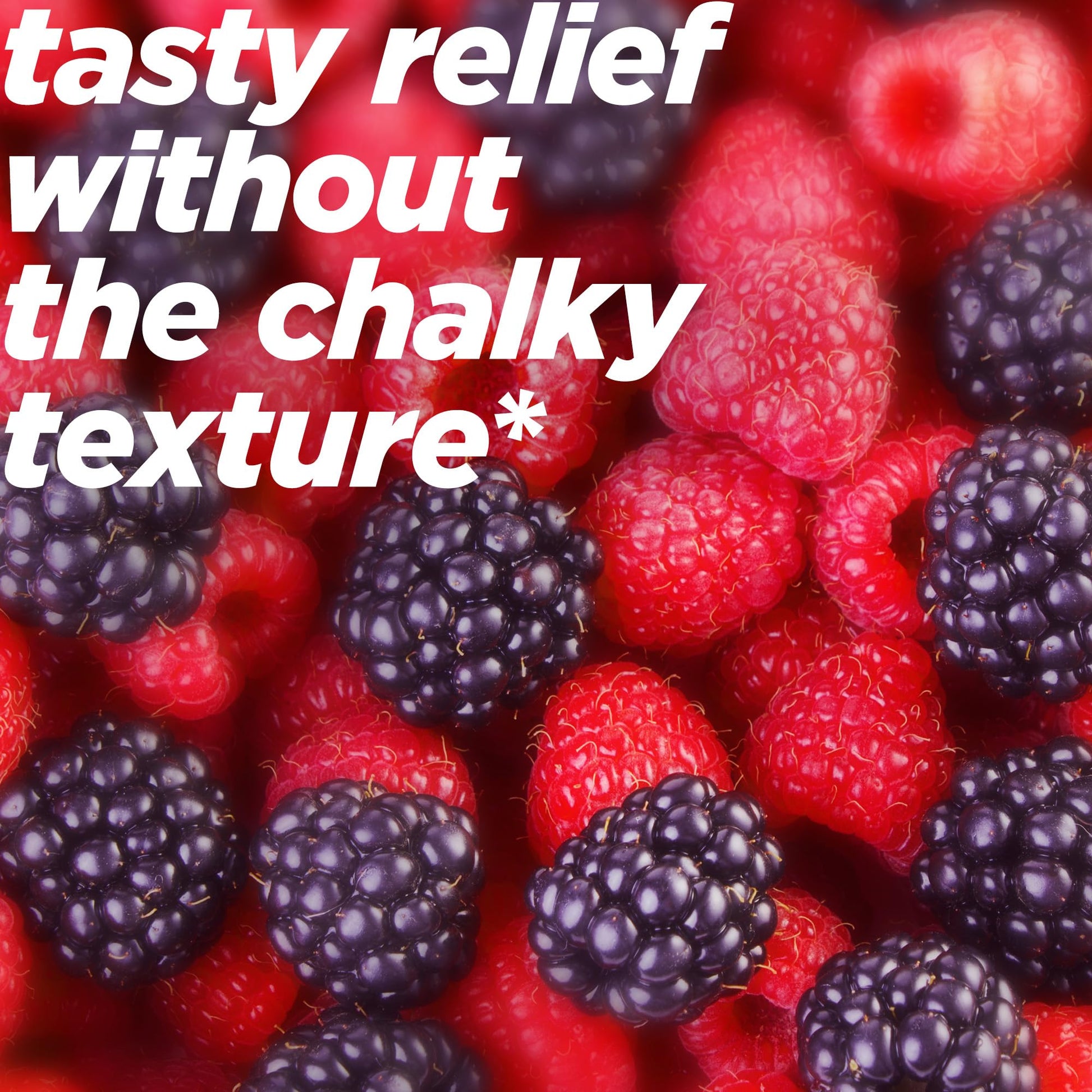 Alka-Seltzer Fizzy Melts berry flavor antacid for heartburn
