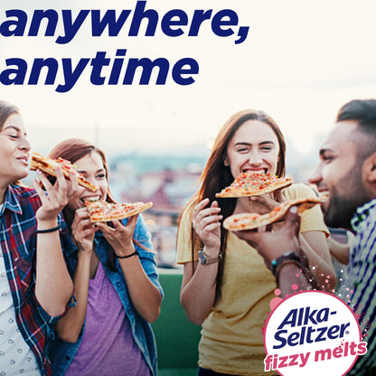 Alka-Seltzer Fizzy Melts ingredients and usage instructions