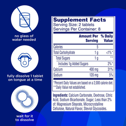 Alka-Seltzer Fizzy Melts lifestyle shot for on-the-go relief