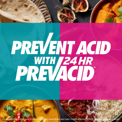 Close up of Prevacid 24HR delayed-release capsule label