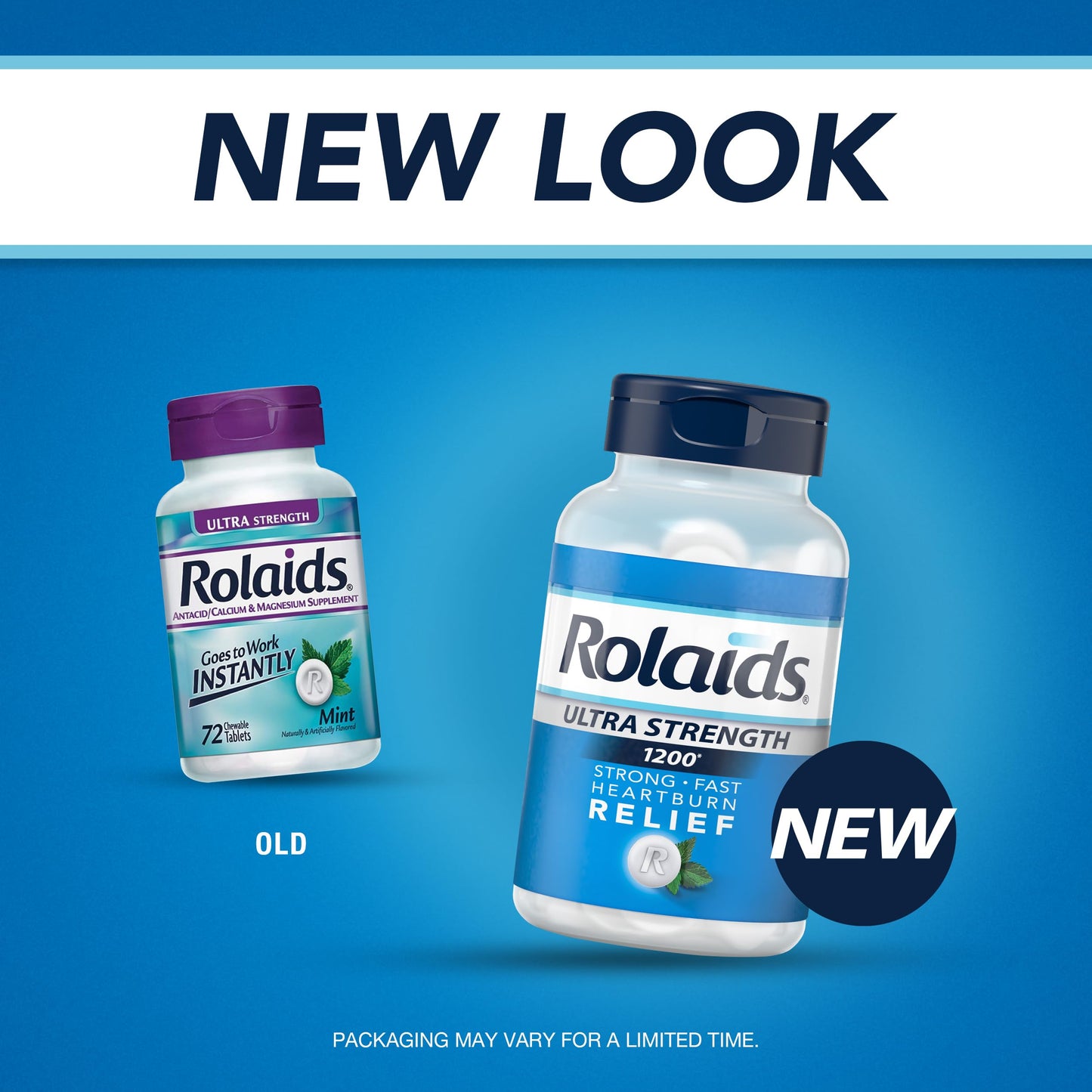 Close up of Rolaids Ultra Strength chewable tablet texture