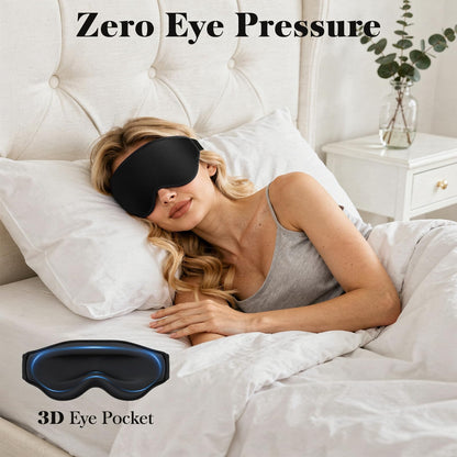Fygrip 3D eye mask with adjustable strap and buckle