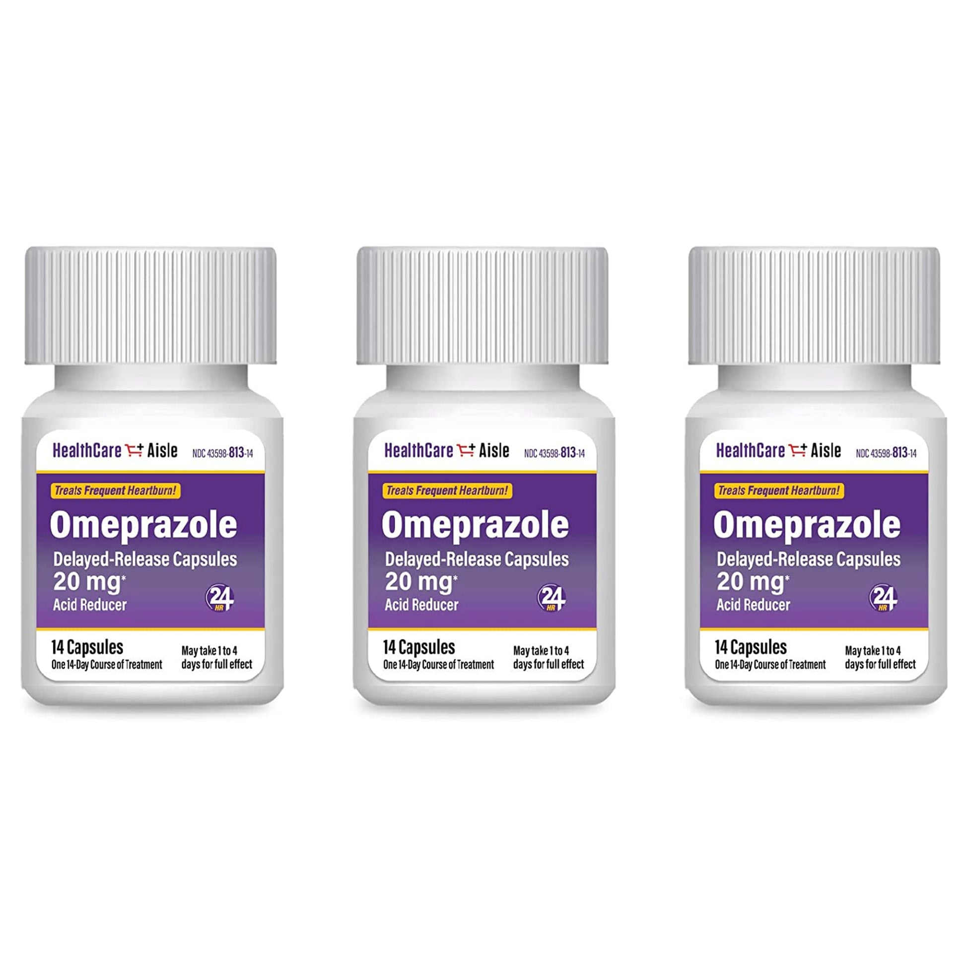 HealthCareAisle acid reducer nutritional facts label