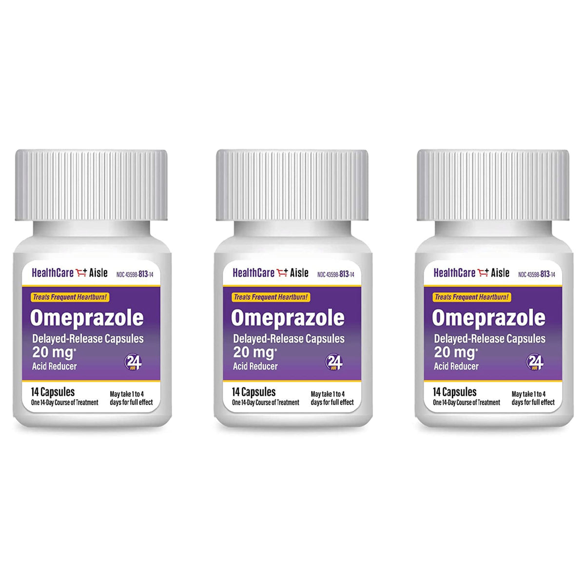 HealthCareAisle acid reducer nutritional facts label