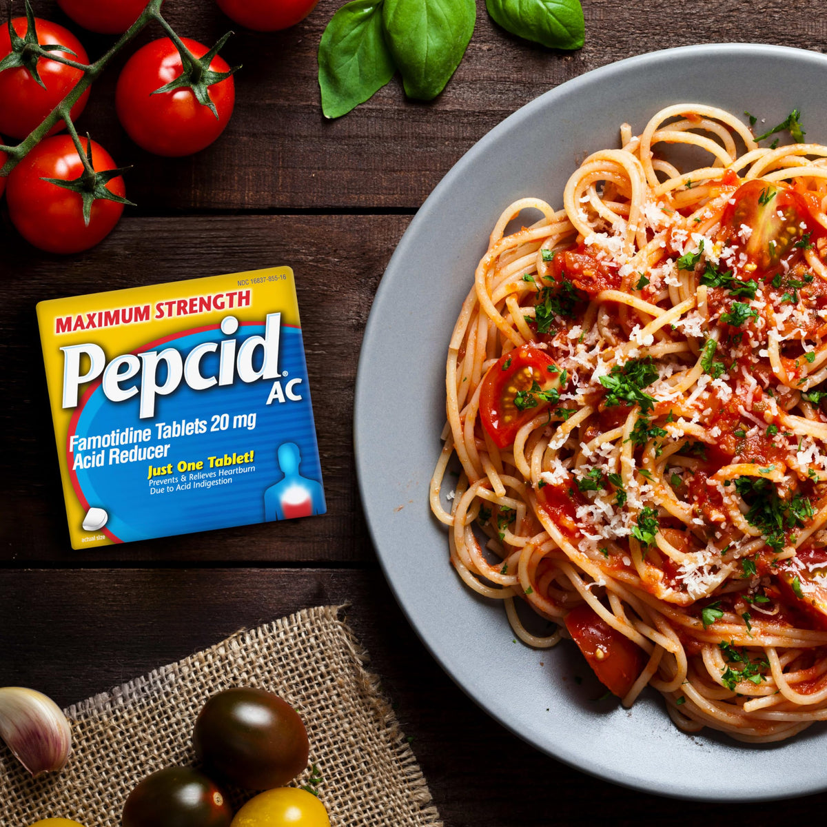 Authentic USA imported Pepcid AC heartburn medication