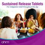 Ohm Omeprazole 20mg nutrition and dosage information label