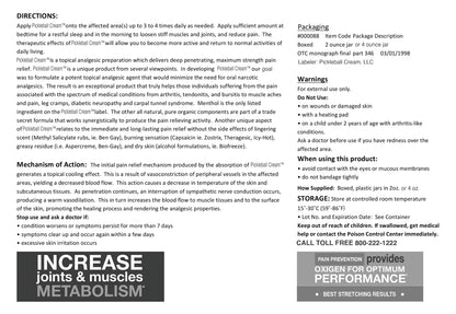 Authentic imported USA Pickleball Cream Pre Game formula for accurate ball shots and maximum performance.
