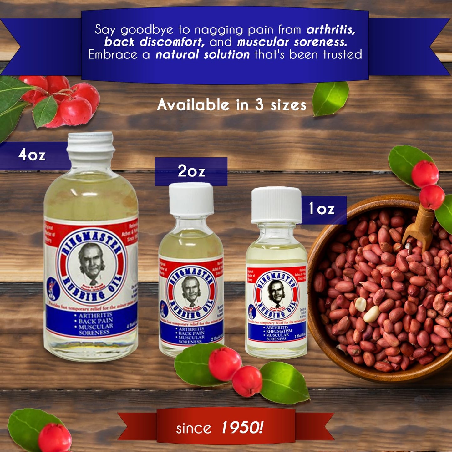 Ringmaster Rubbing Oil authentic imported packaging for Indian consumers