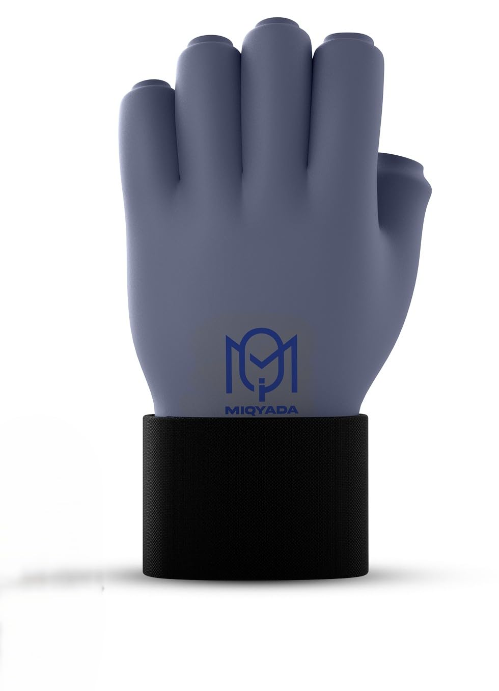 Miqyada medical gel glove being prepared for cooling to relieve wrist discomfort.