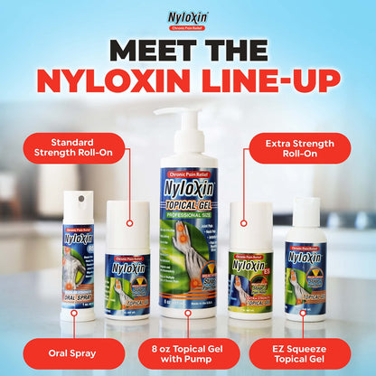 Nyloxin neuroactive peptide topical gel bottle directions and usage info