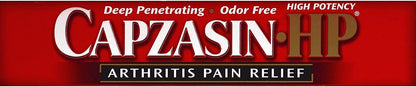 Capzasin HP pack of three arthritis control topical creme