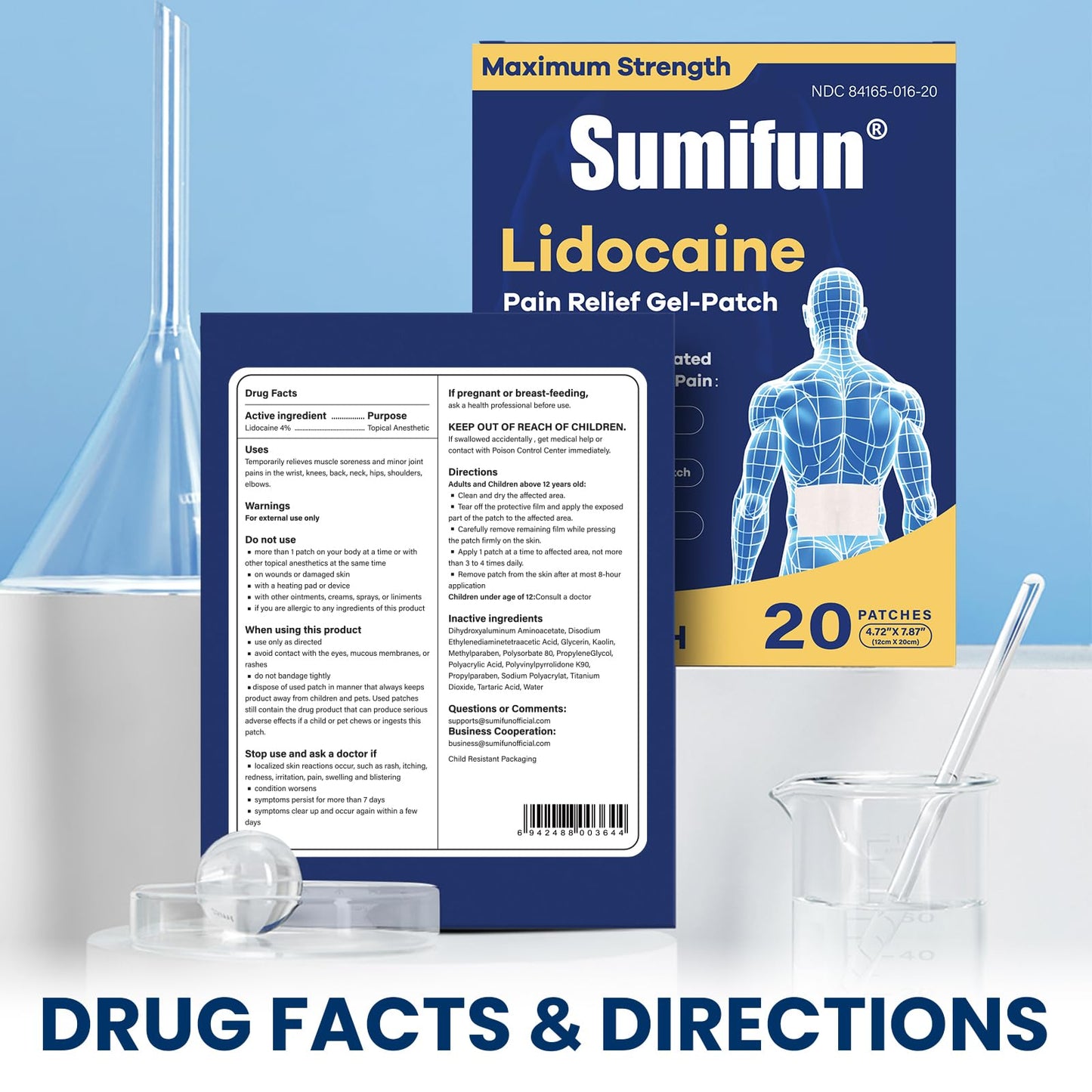Authentic USA imported Sumifun health care product packaging showcasing the original over the counter formulation