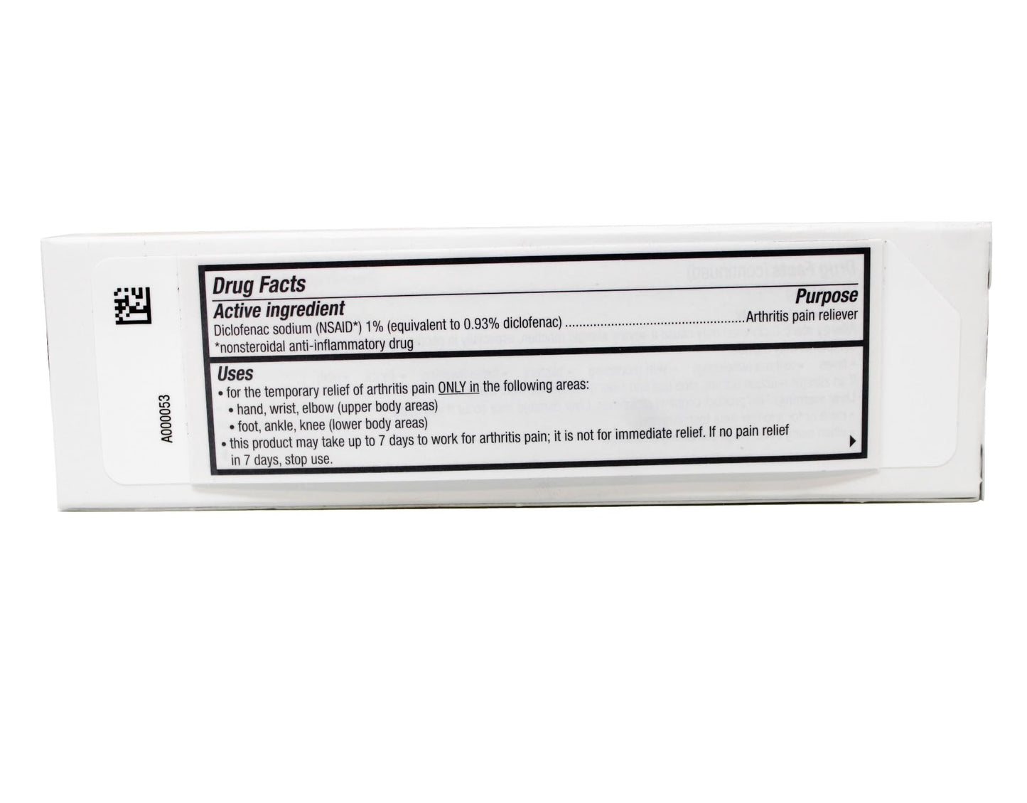 Portable nonsteroidal anti inflammatory topical gel for travel use