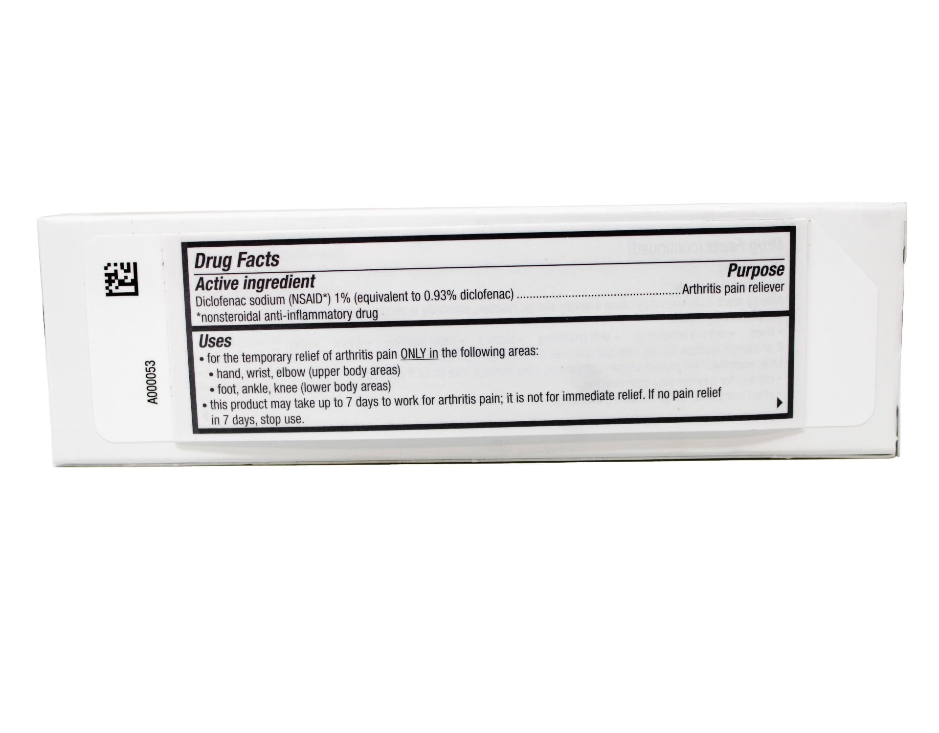 Portable nonsteroidal anti inflammatory topical gel for travel use