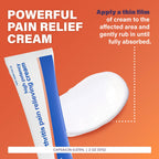 Authentic Rugby Laboratories 2 ounce pain relieving cream for muscle aches