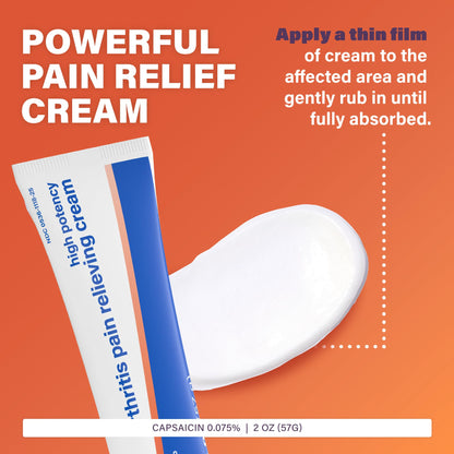 Authentic Rugby Laboratories 2 ounce pain relieving cream for muscle aches