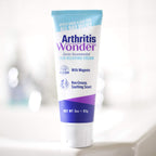 Arthritis Wonder authentic USA imported joint relief cream displaying the product size and benefits