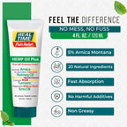 Real Time Pain Relief topical lotion container showing twentieth natural ingredients text