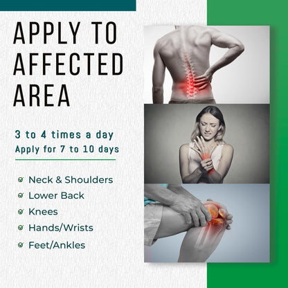 Back packaging label of Real Time Pain Relief Hemp Oil Plus highlighting arnica and turmeric