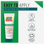Authentic USA imported Real Time Pain Relief hemp cream tube angled view
