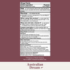 Australian Dream non greasy topical analgesic cream 2 pack set for joint stiffness relief