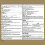 GoodSense 3.53 Ounces arthritis joint care medication drug facts panel