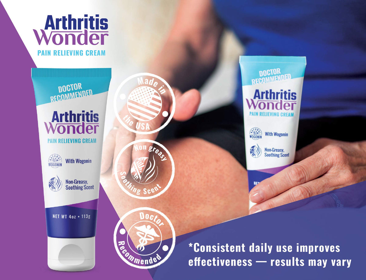 USA imported Arthritis Wonder four ounce tube for osteoarthritis management