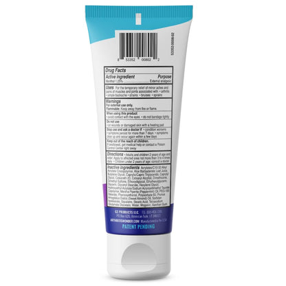 Anti inflammatory topical cream for target foot and shoulder mobility support