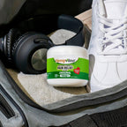 Close up look at the non greasy texture of Hempvana relief cream from USA.