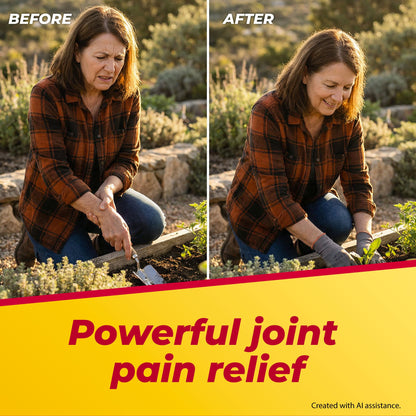 Aspercreme joint care topical ointment showing active ingredients panel