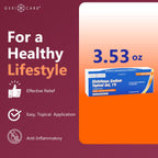 Diclofenac sodium 1 percent topical gel tubes showing packaging details for arthritis care