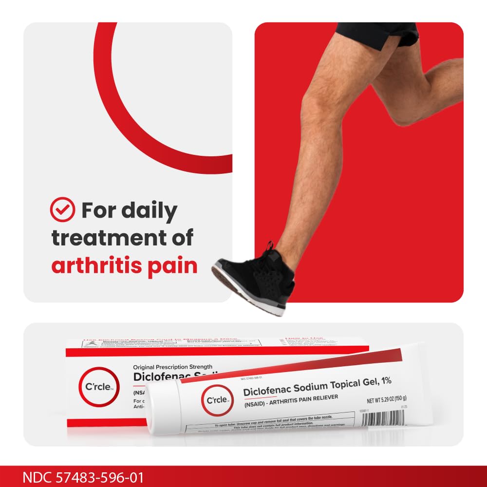 Authentic C'rcle daily arthritis cream for hand and wrist stiffness relief