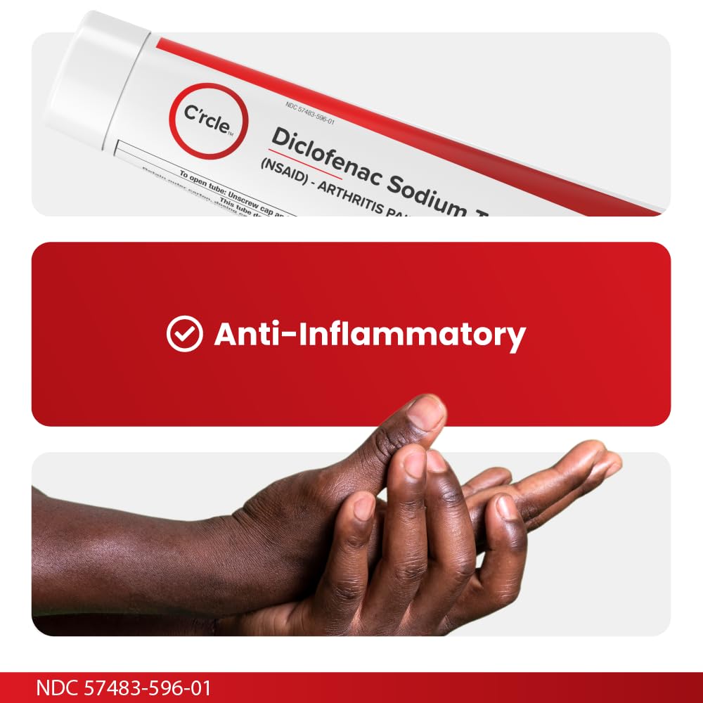 Extra strength over the counter diclofenac gel for knee pain management