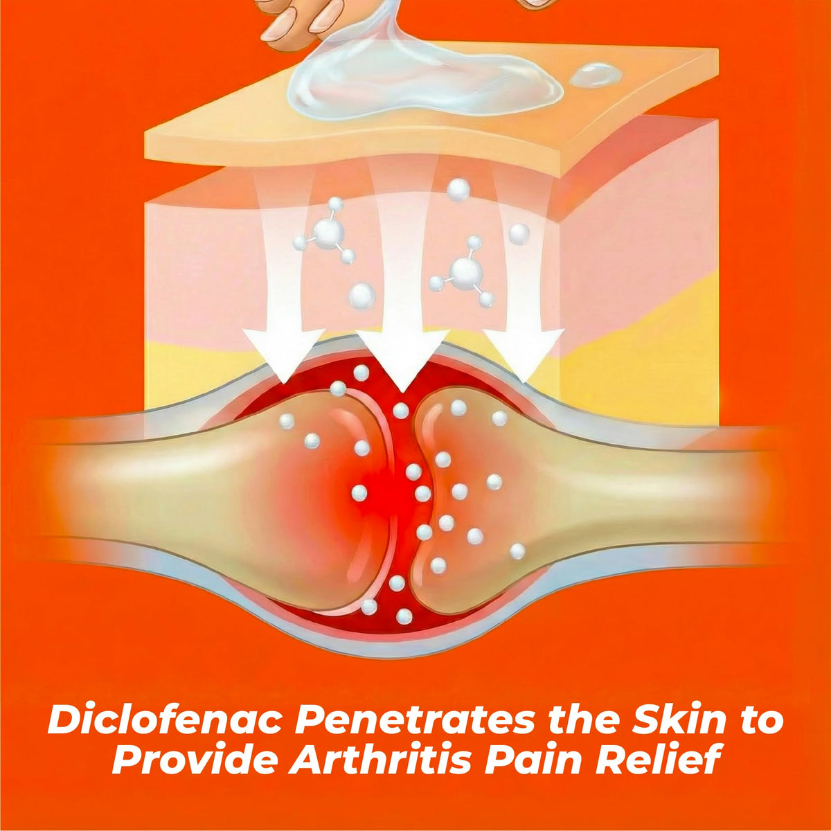Side view of Aspercreme arthritis joint pain relief box showing authentic USA import details