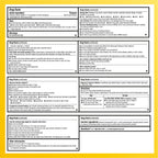 Unboxed Aspercreme arthritis gel tube next to its dosing card for precise measurement