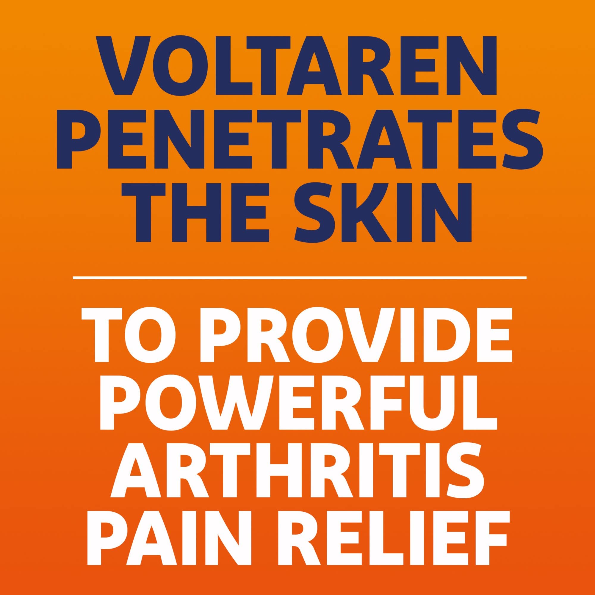 Voltaren diclofenac sodium pain gel packaging showing product details and size