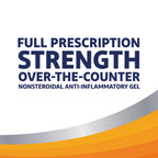 USA sourced Voltaren over the counter topical joint medication clear packaging view