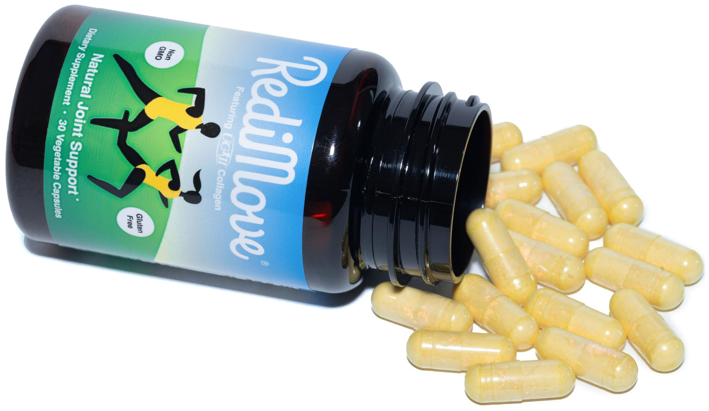 RediMove natural botanical joint relief supplement premium packaging side view