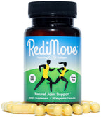 RediMove clinically proven joint flexibility supplement bottle top angle