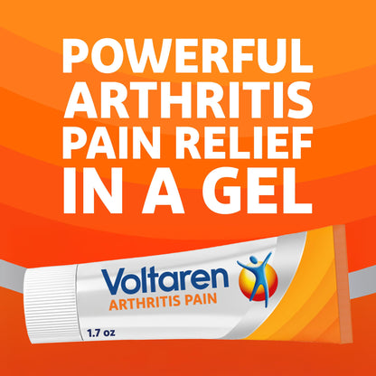 Prescription strength Voltaren topical NSAID gel for reducing joint stiffness