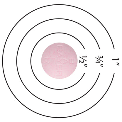 Imported Bayer low dose aspirin cherry flavor product seal verification view