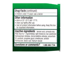 Close up shot of easy to swallow Excedrin pain reliever caplets outside the packaging
