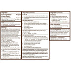 Bayer 500 milligram aspirin caplets yellow and white packaging description
